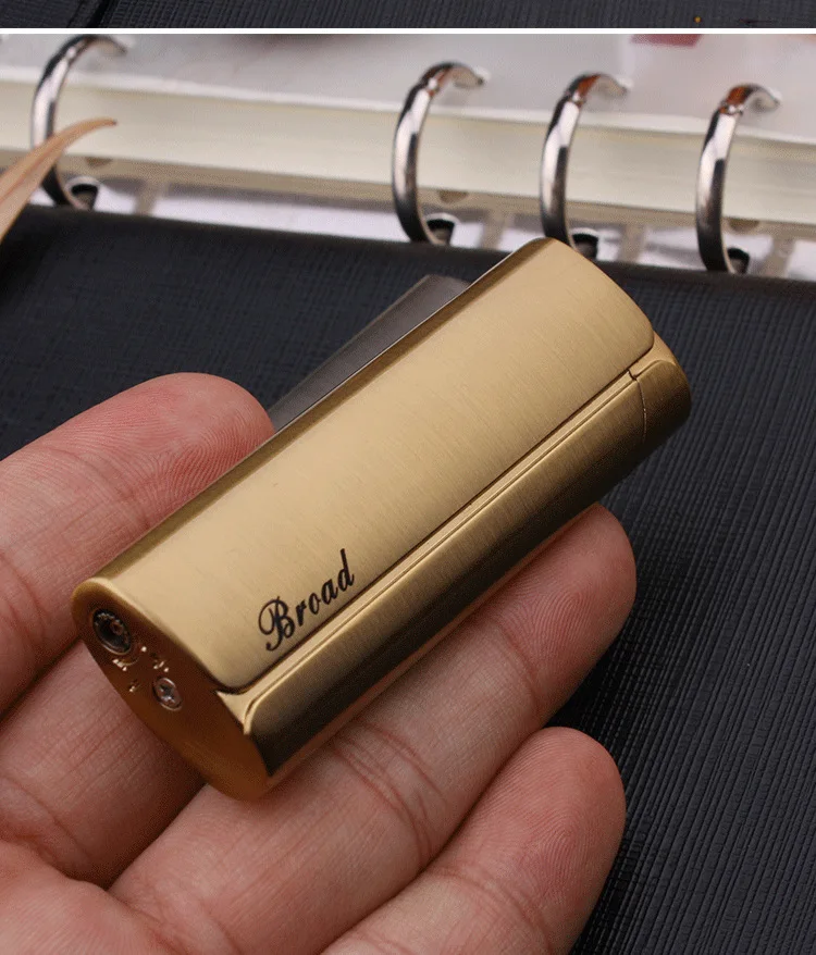 Газовые легкие металлические зажигалки, аксессуары для курения, фонарь, зажигалки, турбо зажигалка, электрическая зажигалка, Бутан, зажигалки для сигарет