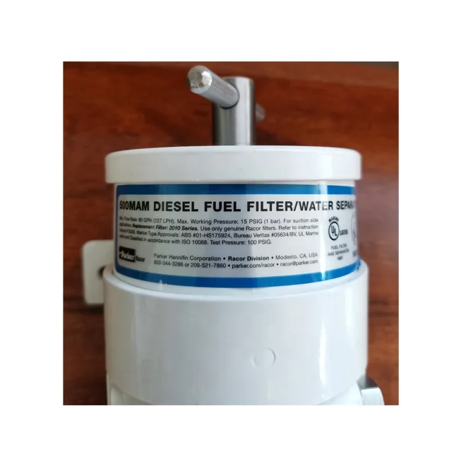 

marine ship boat engine parts Genuine original Parker Racor assembly 500MAM30 500MAM10 500MAM2 fuel filter water separator