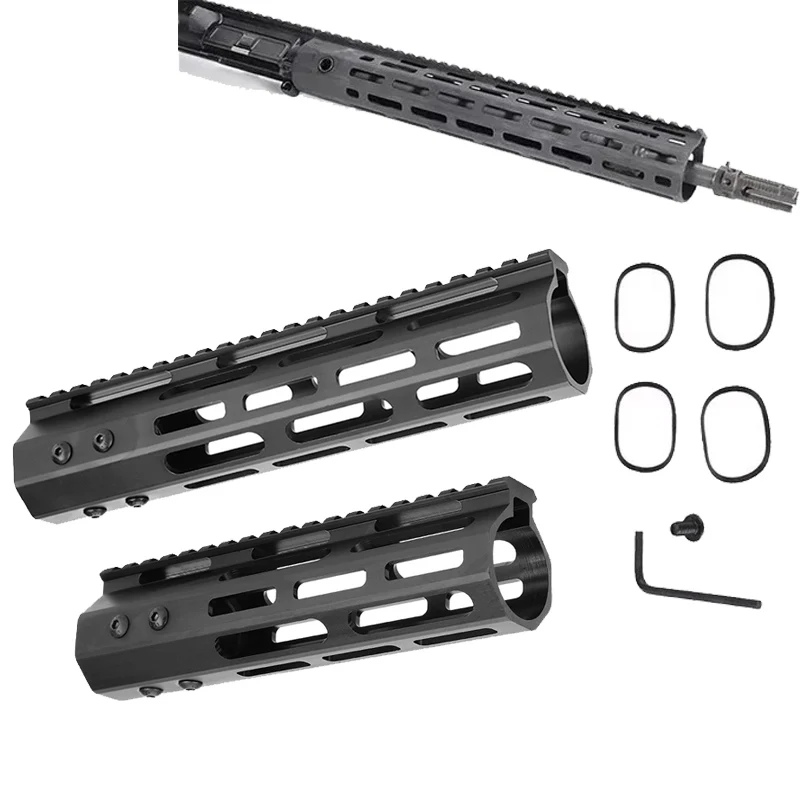 

MAGORUI Тактический 7 "/10"/12 "/15" Сверхлегкий тонкий свободный поплавок M-lok Rail со стальной гайкой