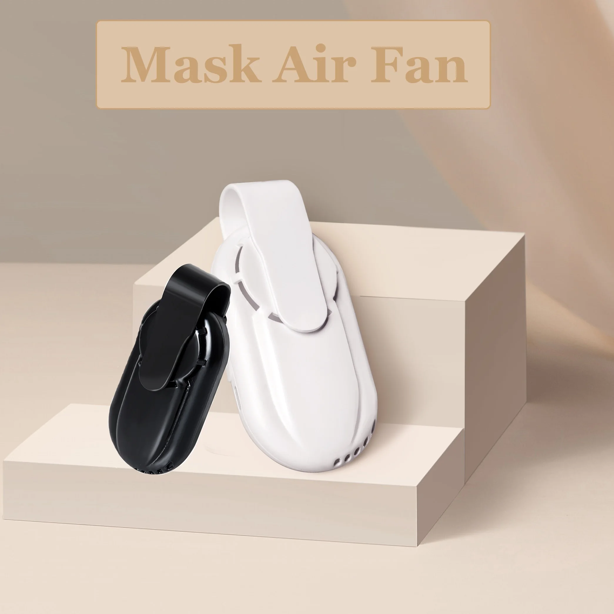 

Fan Mask Mouth Full Mask Tool Detachable Portable USB Charging Summer Outdoor Clip-on Mute Air Ventilation Anti Haze Dust Smoke