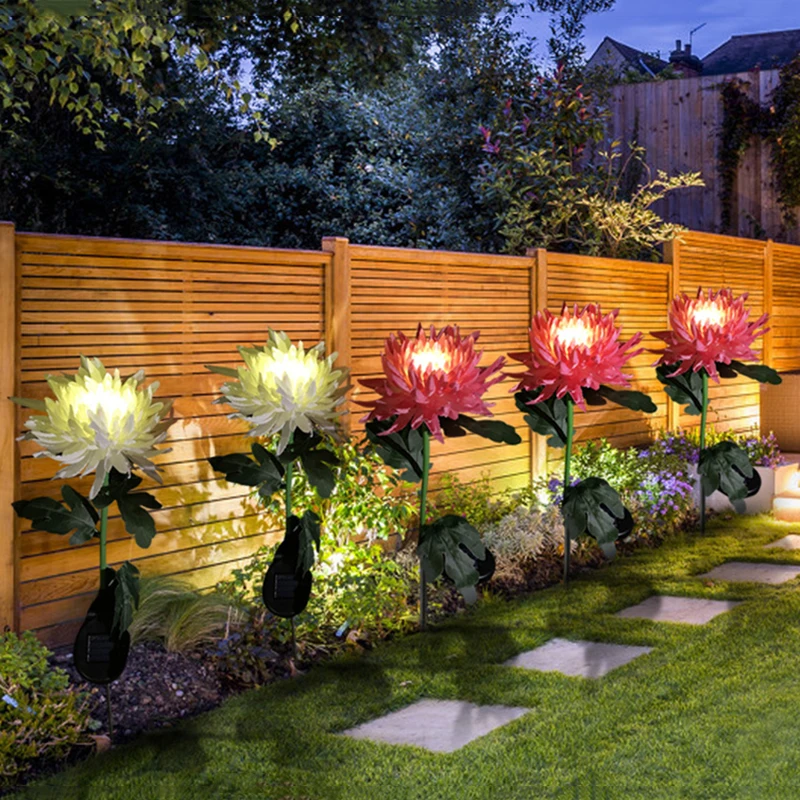 

Водонепроницаемая светодиодсветодиодный лампа для газона на солнечной батарее, садовый декоративный подарочный светильник для двора, лан...