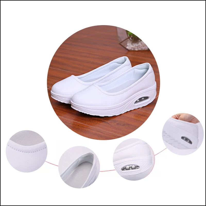 

Women Flat Platform Shoes Woman Loafers Casual Women's Slip On Shallow Swing Moccasin Ballet Female Flats zapatos de mujer