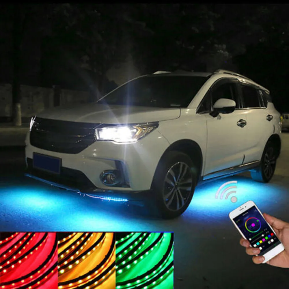 

Kit Chassis LED Light Neon RGB SMD 120cm SUV 4-Strip Strip 5050 Tube Body