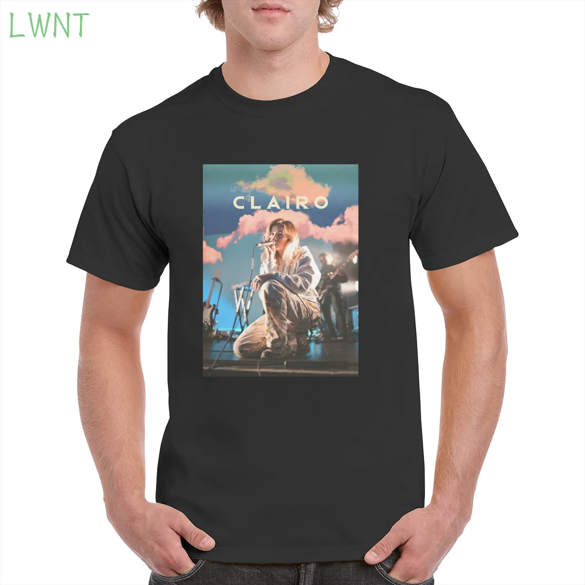 

100%Cotton Clairo Sofia singer Tshirt Top Harajuku Aesthetic Tshirt Oversized clothes Female/Man