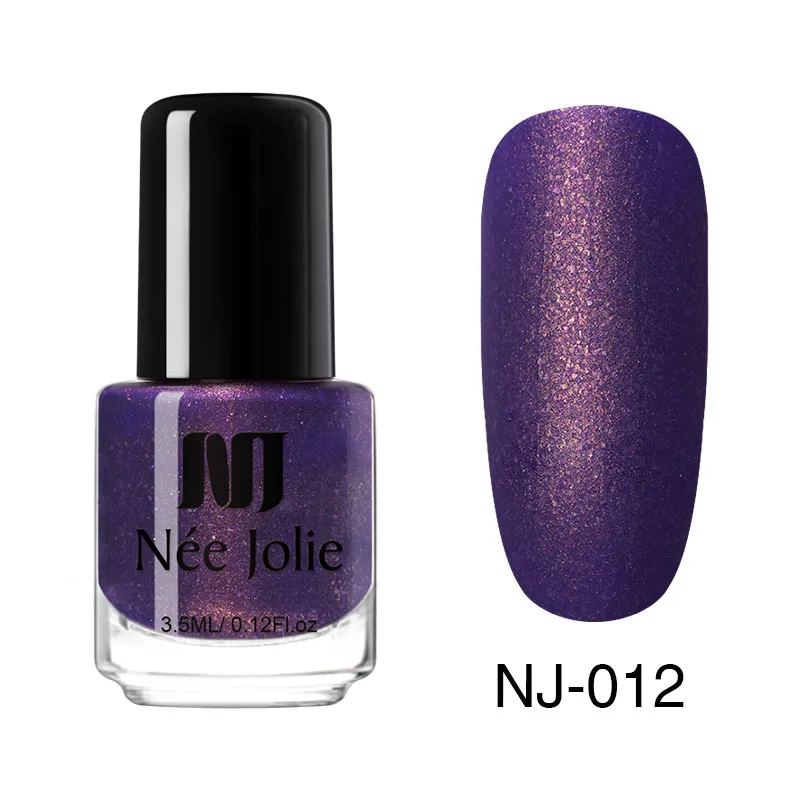 Nail Pure Color Nail Polish Glue New 21 Color Autumn and Winter Matte Matte Scrub Nail Polish - Color: NJ-012