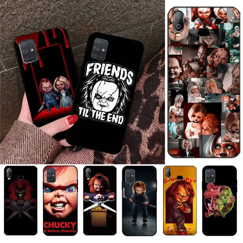 

YJZFDYRM Charles Lee Ray Chucky Doll Phone Case Cover For Samsung Galaxy A01 A11 A31 A81 A10 A20 A30 A40 A50 A70 A80 A71 A91 A51