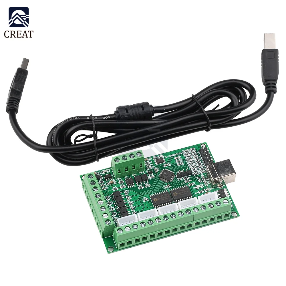 USB-карта управления движением 5 осей Mach3 V2.1 гравировальная машина с ЧПУ