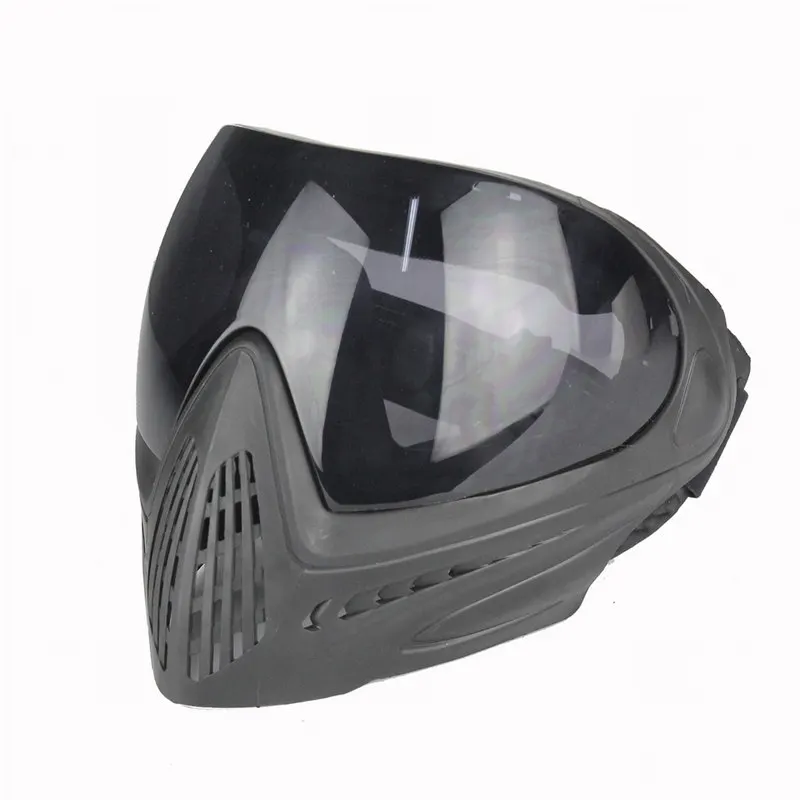 Black Lens FMA внешний страйкбол тактические очки лыжные охотничьи военные игры противотуманные защитные очки полная маска для лица со светоотражающими линзами FM-0024 - Цвет: Black Lens