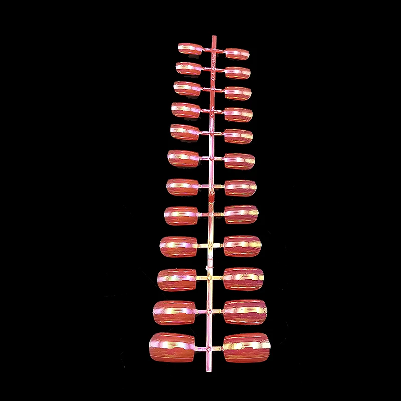 FQAB9 Fingerqueen 24 шт короткие накладные ногти полное покрытие поддельные ногти ABS Искусственные Советы украшения для дизайна ногтей женские косметические средства для ногтей удлинитель - Цвет: FQAB9