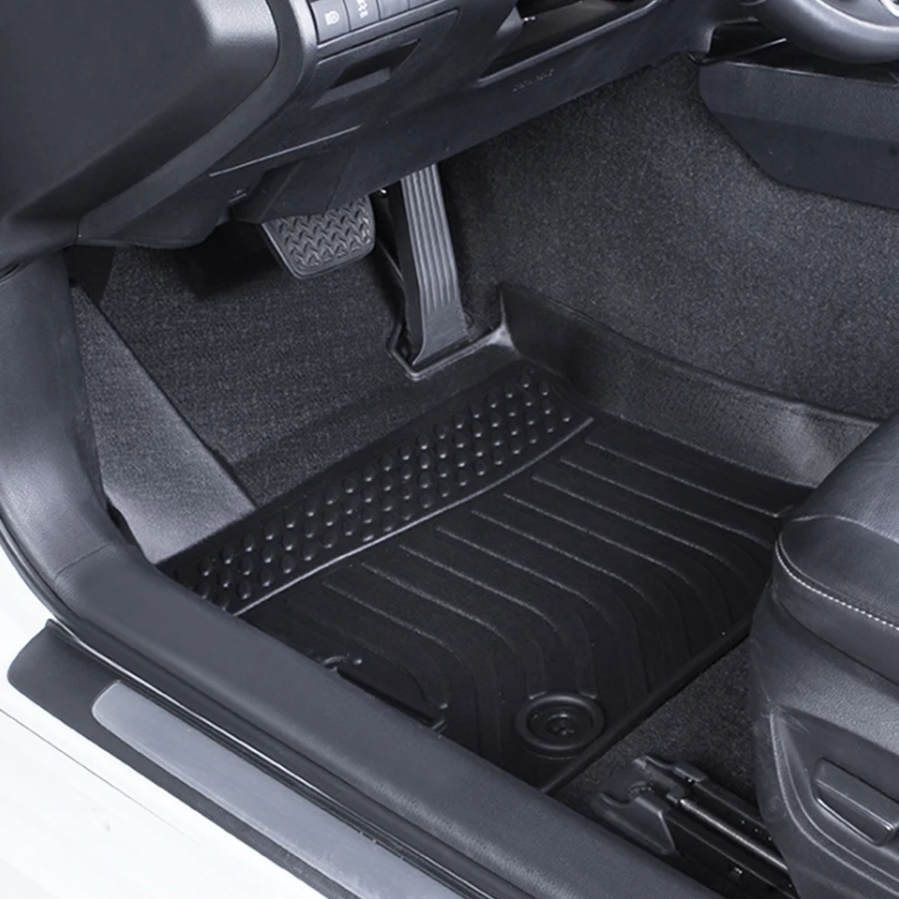 Резиновые напольные коврики для BYD Han-DMI 2022-2024 водонепроницаемые