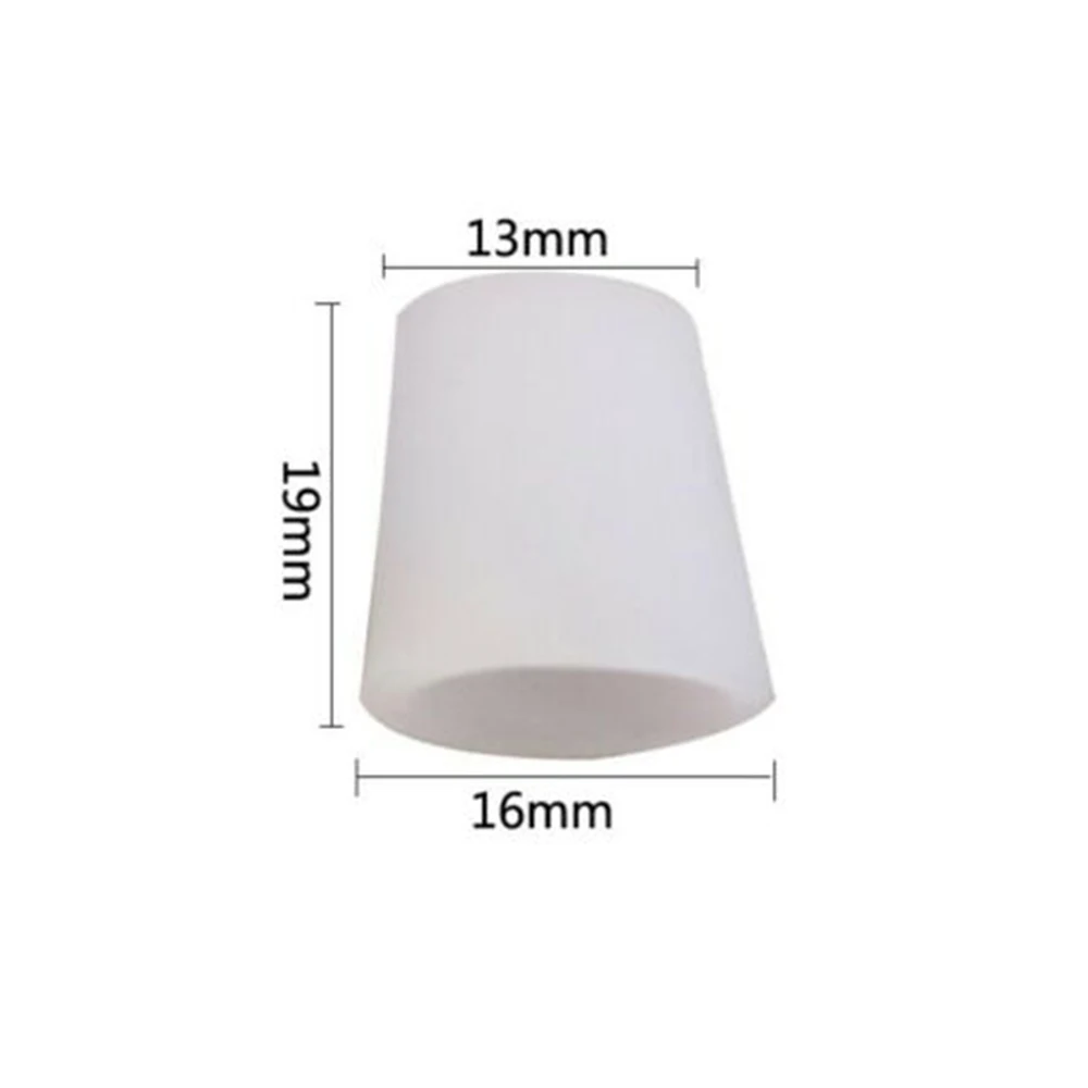 6 шт. прозрачные гелевые защитные накладки на пальцы корректор мозолей