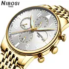 NIBOSI 2368 мужские часы NIBOSI Top Brand New Роскошные Модные Военные Кварцевые водонепроницаемые спортивные мужские наручные часы Relogio Masculino