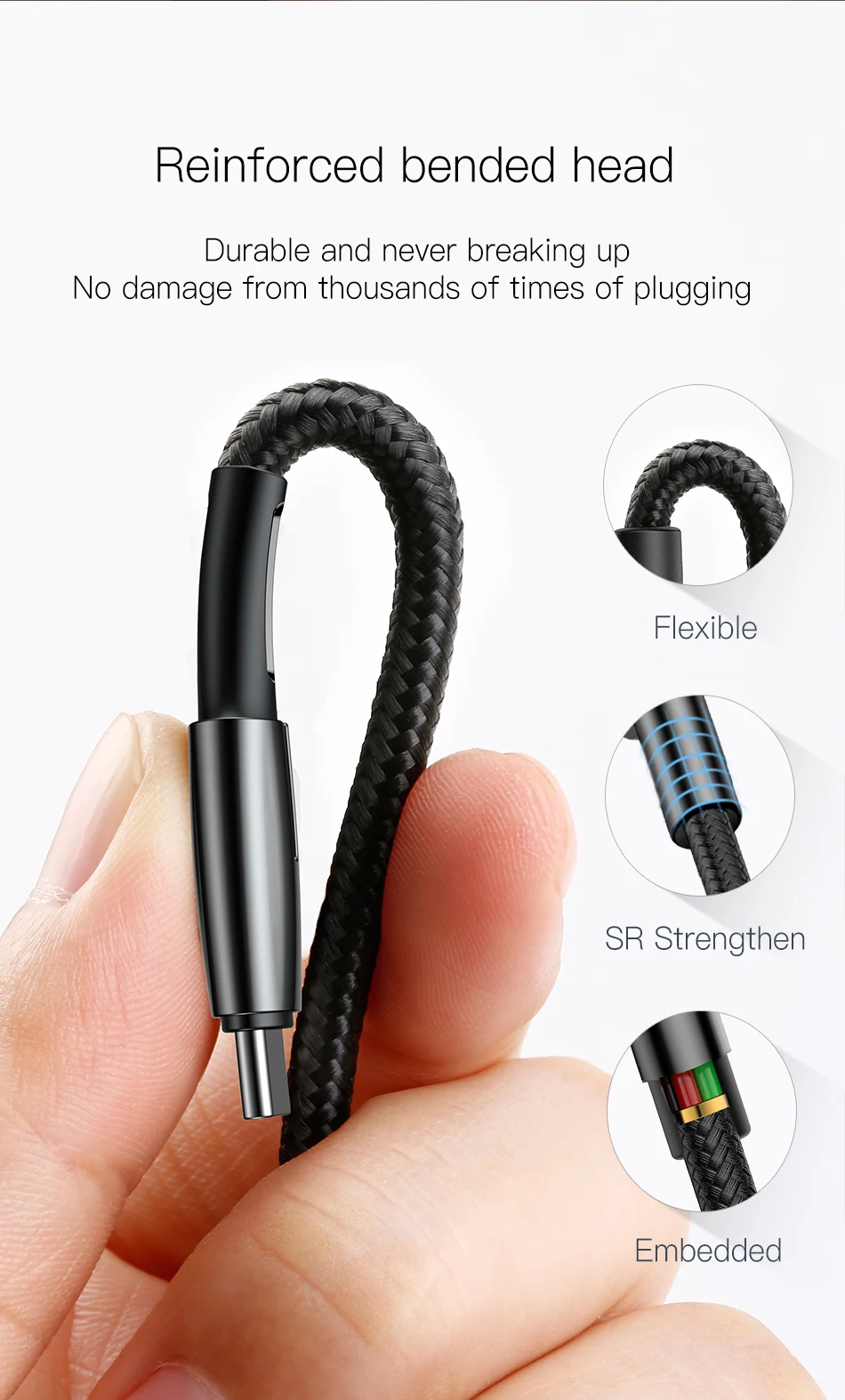 Baseus USB C type C кабель 5A Быстрая зарядка для huawei Lite Pro P20 P30 type-C кабель для передачи данных USB-C шнур для быстрой зарядки