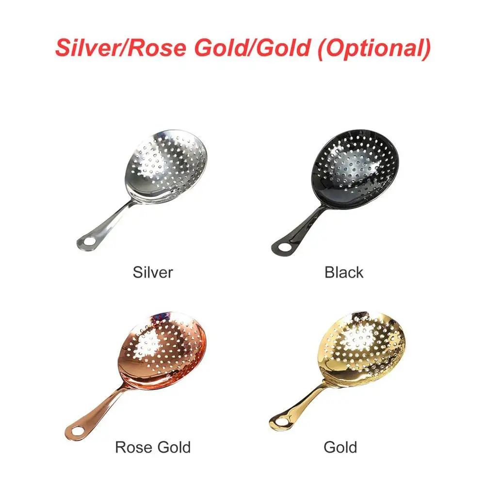 Коктейльное ситечко 304 из нержавеющей стали Julep бармен шейкер для коктейлей