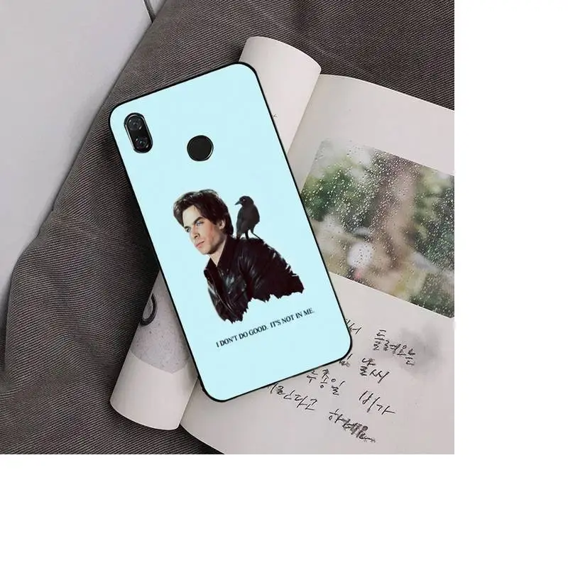 

The Vampire Diaries Stefan Damon Salvatore Phone Case Back Cover For Xiaomi Redmi Note 7 5 8A Note8pro 9Pro 8T Funda for Redmi9