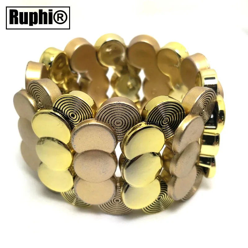 

45 мм стрейч панк Стиль Пластиковые диски эластичные готический браслет женский в стиле «хип-хоп» вечерние модный показ ювелирных изделий д...