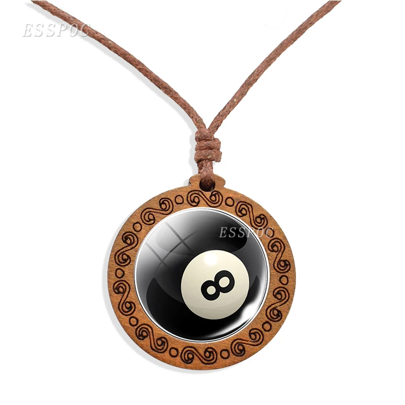 2020 Горячая продажа деревянное ожерелье изысканные ювелирные изделия Мода Футбол