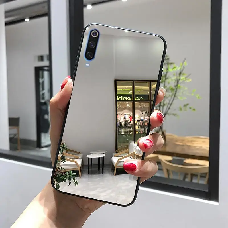 Full Mirror Soft TPU Cases for Xiaomi Mi 9T Pro 9 8 Lite 6X A1 5X F1 Redmi K20 Note 7 6 5 7A 4X 5A Plus 6A Plating Cover |