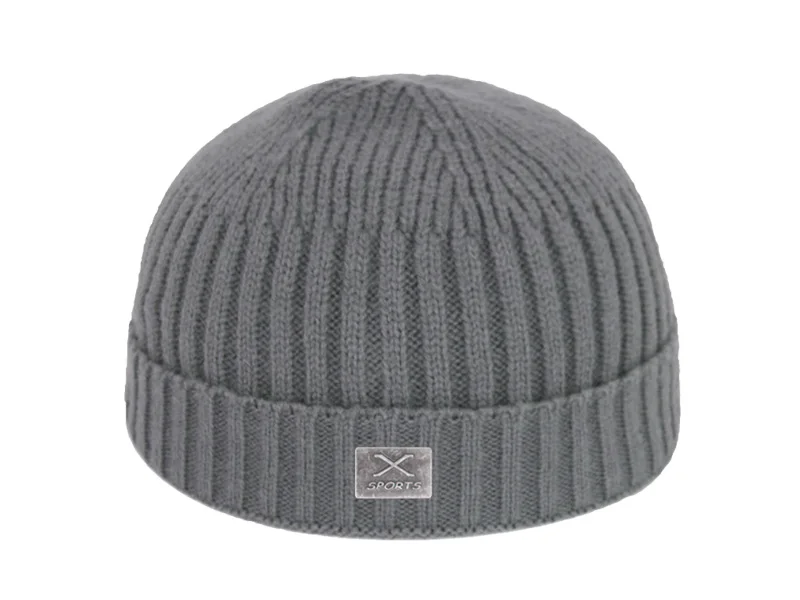 Короткая шапка Skullies Beanies, Мужская зимняя шапка, женские зимние шапки для мужчин, шапка s Miki Bonnet X Skull, женская вязаная шапка