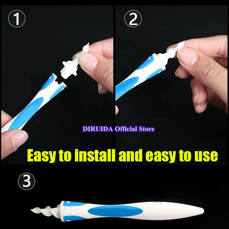 Оригинальное устройство для очистки ушей спиральное средство удаления ушного