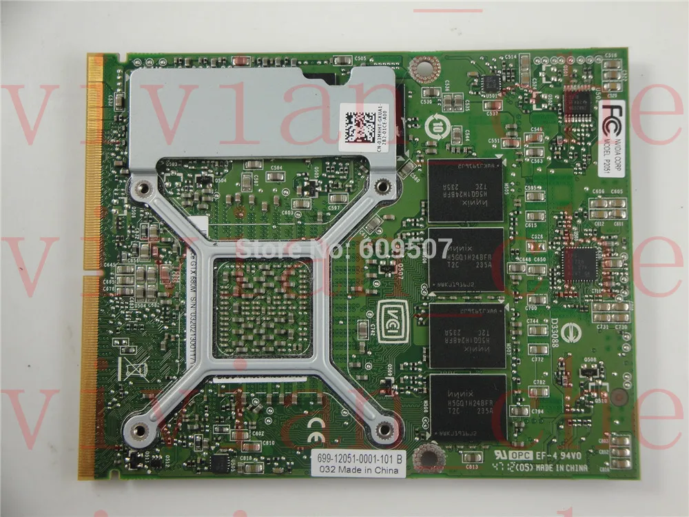 Видеокарта GTX 680m GTX680M 2 ГБ GDDR5 MXM3.0b видеокарта VGA 20HTK 020HTK CN для Alienware M17x R4 / M18x R2|card