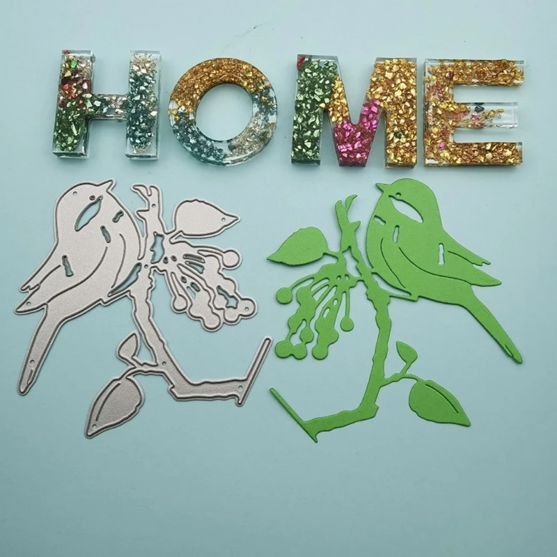 

Lovely Bird Metal Cutting Dies Stencil DIY Scrapbooking Album Paper Card Template Mold Embossing Decoration