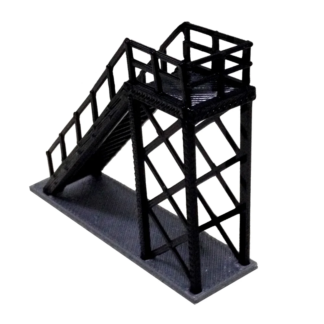 

1:87 HO Scale 3D Printed Train Maintenance Station Train Railway Model Scene Decoration