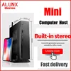 ALUNX Mini PC computer Intel Core i3 i5 i7 Windows 10 Pc Desktop Computer HTPC HDMI VG Industrial Pc Linux Barebone System Itx