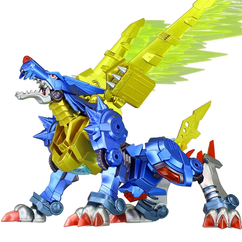 

BANDAI Figure-rise Assembling Model Digital Monster MetalGarurumon True Colors Toy Anime Figure Model Collection Toy