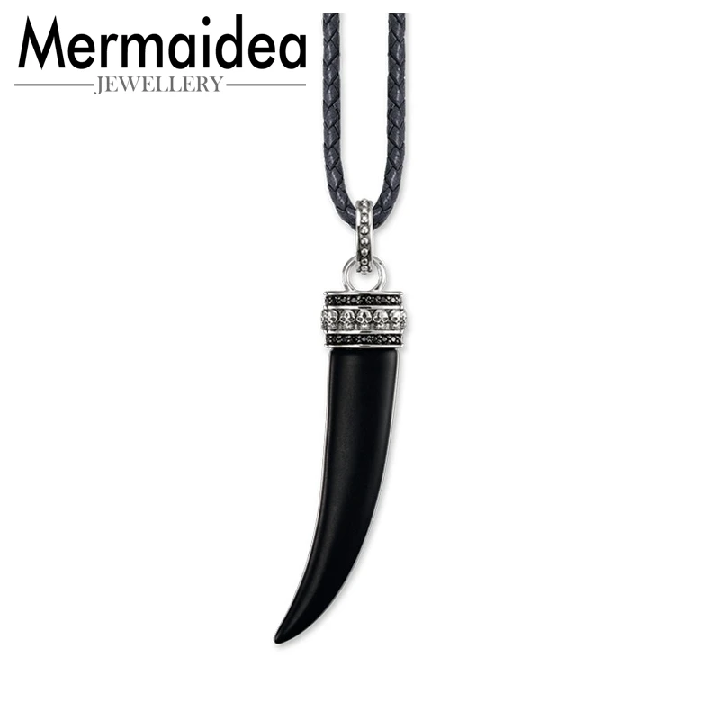 Бусы ожерелье с зубом 2020 фирменная новинка Модная бижутерия крест Rebel ювелирные