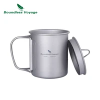 boundless voyage titanium cup coffee cup with lid outdoor camping ultralight water mug tea mug 200ml ti15141a