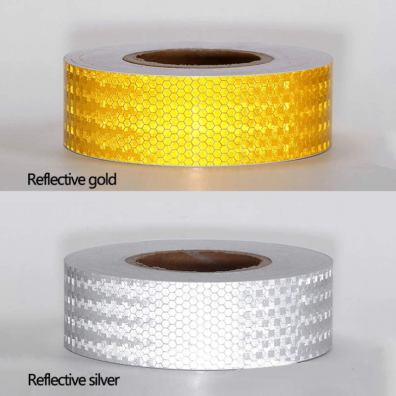 Автомобильная наклейка мотоциклетная Светоотражающая Клейкая Бумажная лента