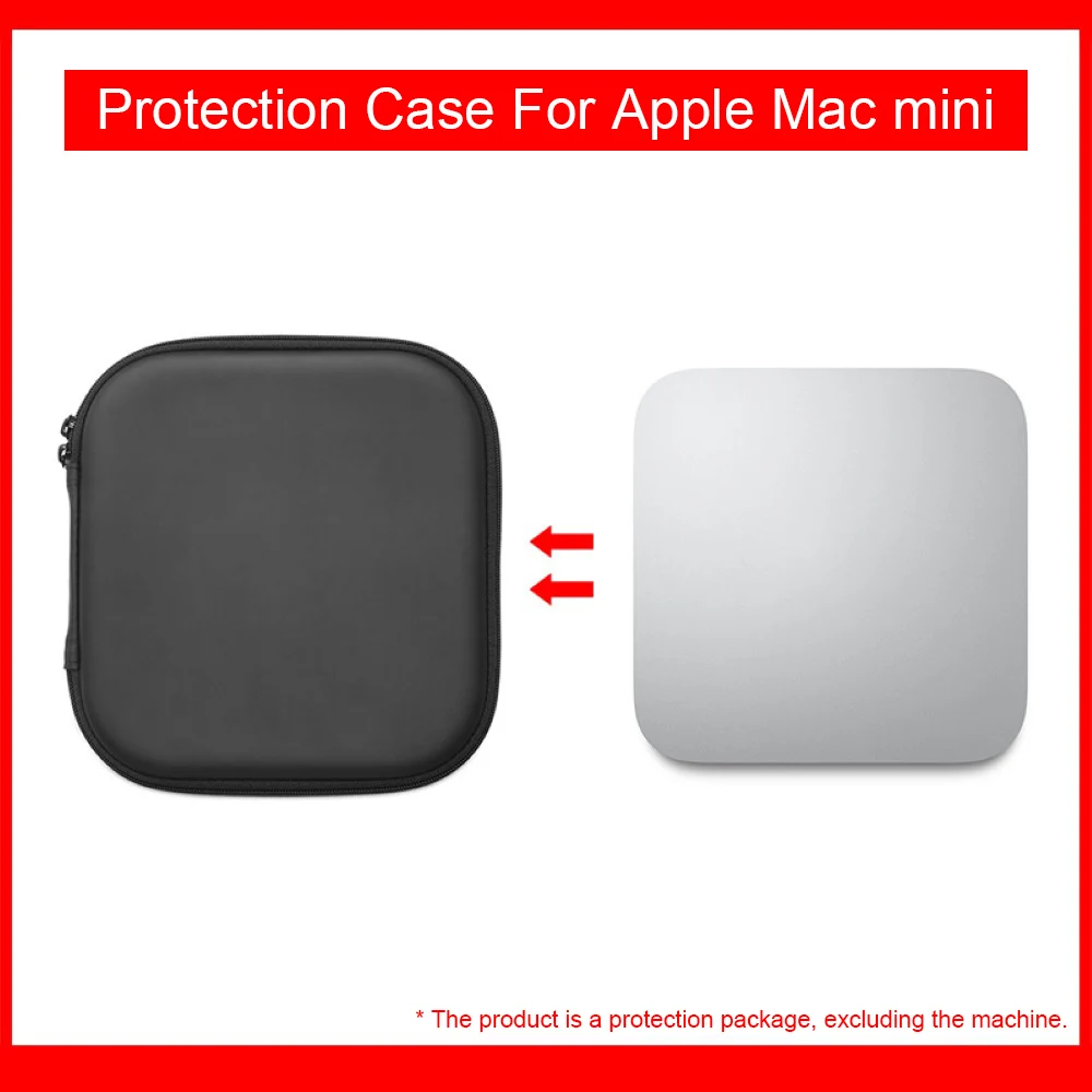 

Hard Case Mini Portable Storage Bag Shockproof Traveling Carrying Pocket Box Holder Organizer Shell for Apple Mac Mini M1