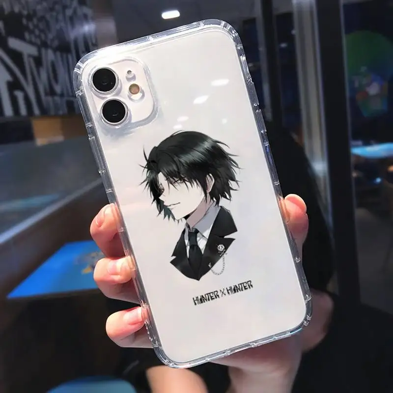 

HUNTERHUNTER Phone Cases Transparent for Clear iPhone 11 12 mini pro 8 7 6 6S XS MAX Plus X 5S SE 2020 XR