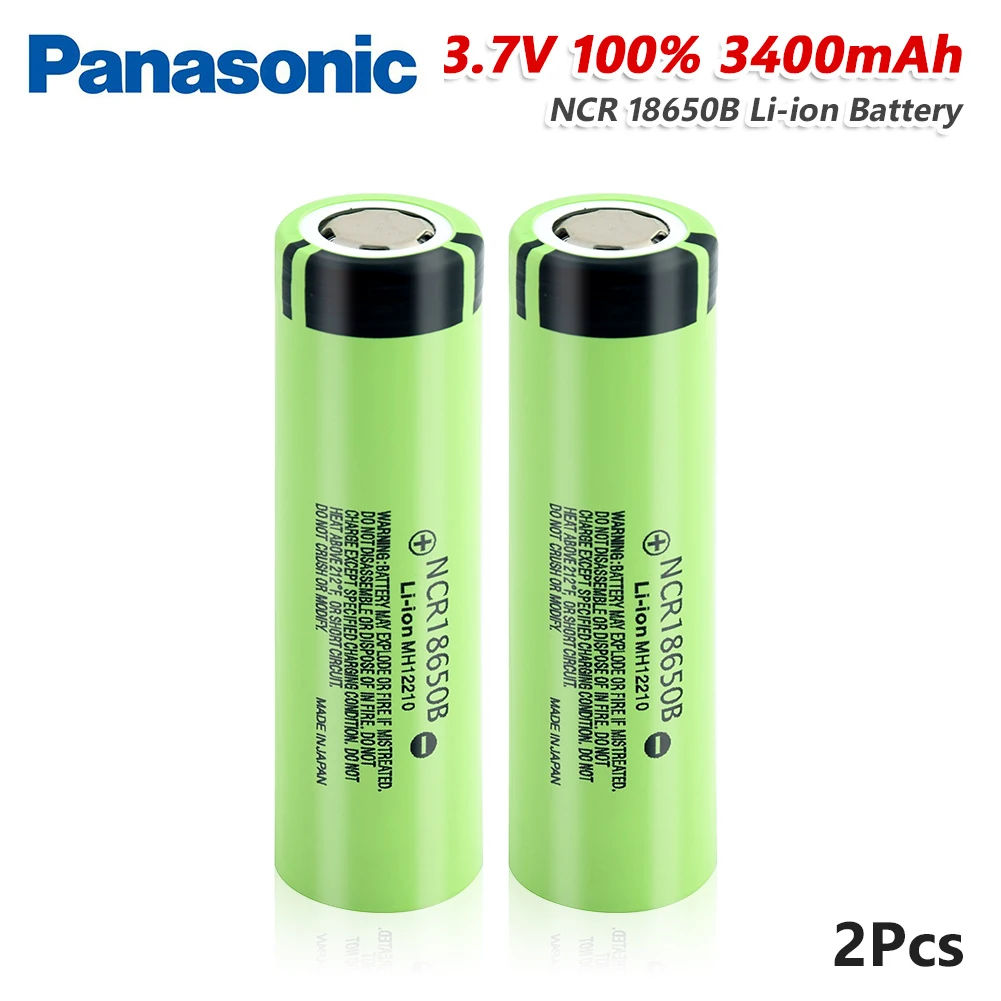Panasonic NCR 18650B Аккумулятор 3 7 в 3400 мАч литий ионный аккумулятор для перезаряжаемый