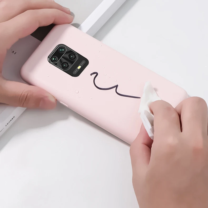 Чехол для Redmi 9 9C NFC 8A 9A 9AT 8 7A 9T Note 8T 7 9S 10 Pro 10s чехол из микрофибры POCO X3 жидкий