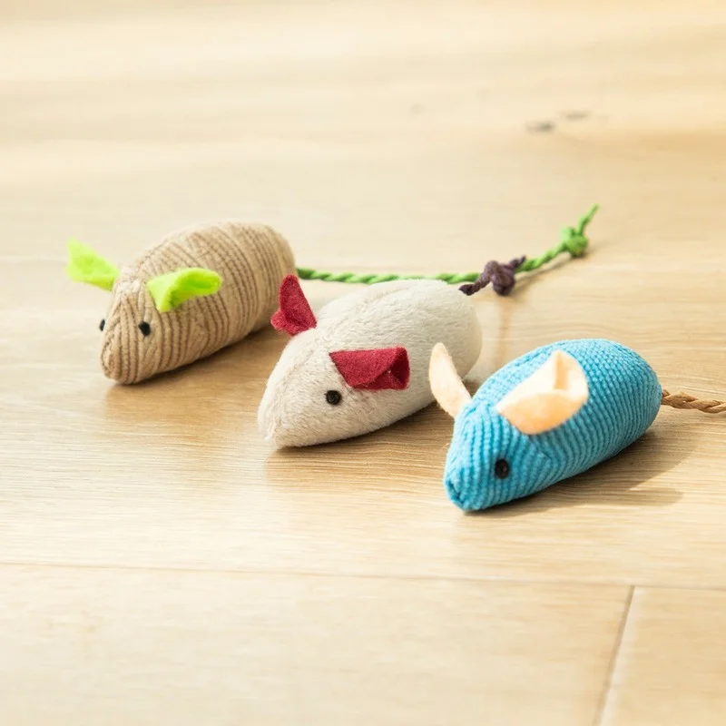 Cat Bite Toy Simulation Little Mouse Creative Self-Hi Educational Environmental Protection Small | Дом и сад