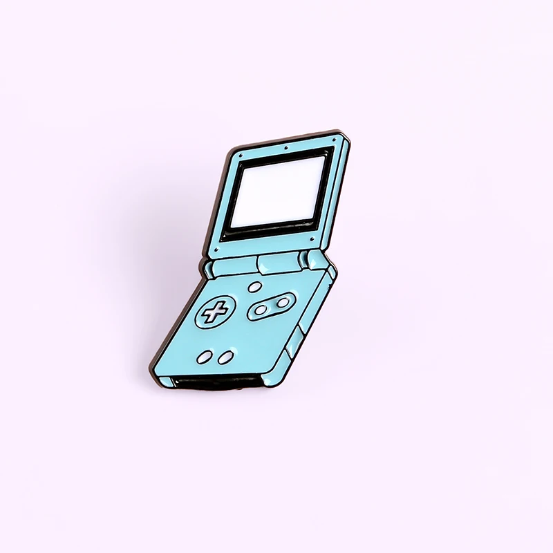 80s 90s Retro Handheld Game player Arcade machine Gamepad Enamel Brooches Lapel pin For backpack bags badge Gifts | Украшения и