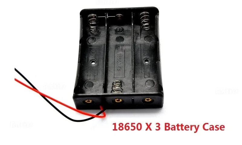 Держатель для аккумулятора 18650 коробка хранения чехол 1x2x3x4x18650 сделай сам