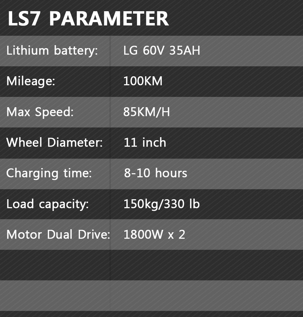 Nanrobot LS7 мощный 11 ''LG 60V 35AH 3600 Вт Мотор позволяют Топ Скорость 52 миль в час) и 56 миль взрослых Электрический 2-ух колесный kick e скутер