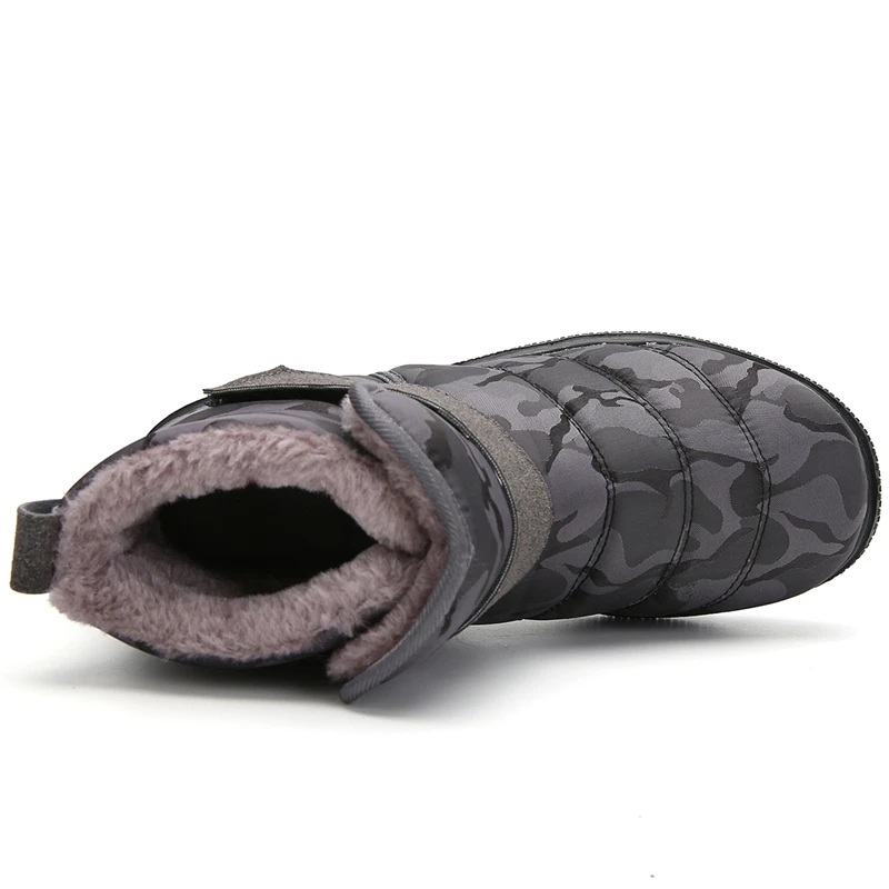 Мужские зимние ботинки теплая зимняя обувь мужские короткие хлопковая
