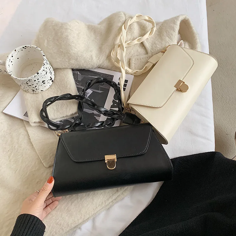 

2021 New Women Bag PU Leather Shoulder Bags Luxury Versatile Part Crossbody Handbag For Lady And Girl