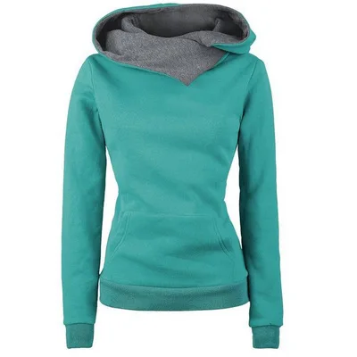 Spring Women Grey Hooded Sweatshirt Ladies Pullover Long Sleeve Top Sport Clothing Oversized Hoodie 3xl 4xl Girls Hoodies Female | Женская