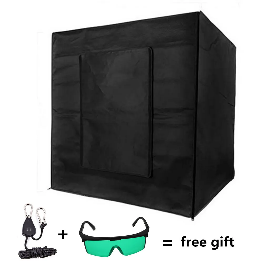 Растущая палатка 40x40x40/60x60x60/80x80x80 см DIY Grow box grow tent для Гидропоника в помещении парниковый растительный осветительный тент