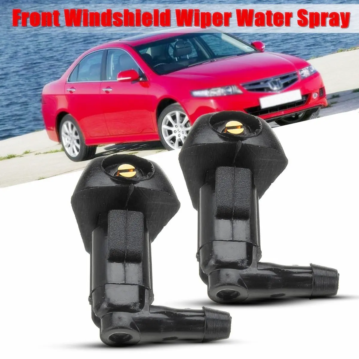 2 шт. Форсунка для омывателя лобового стекла Honda /Accord 2003 2004 2005 2006 2007|washer nozzle|windshield