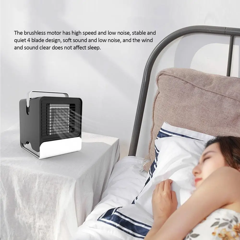 USB мини портативный кондиционер увлажнитель воздуха очиститель настольный