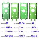 Защитная пленка для Samsung Galaxy S8, S9, S10, S20 Plus, S10e, S7, S7 Edge, Note 5, 8, 9 Ultra, 2 шт.