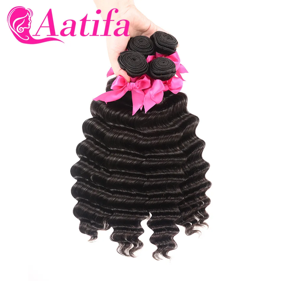 Свободные глубокая волна пряди 100% человеческие волосы 3/4/5/10 пряди/пакет цена