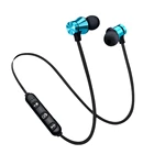 Kebidu 4 вида цветов Магнитная музыка Bluetooth 4,2 наушники XT11 Спорт бег Беспроводная Bluetooth гарнитура с микрофоном для IPhone Samsung