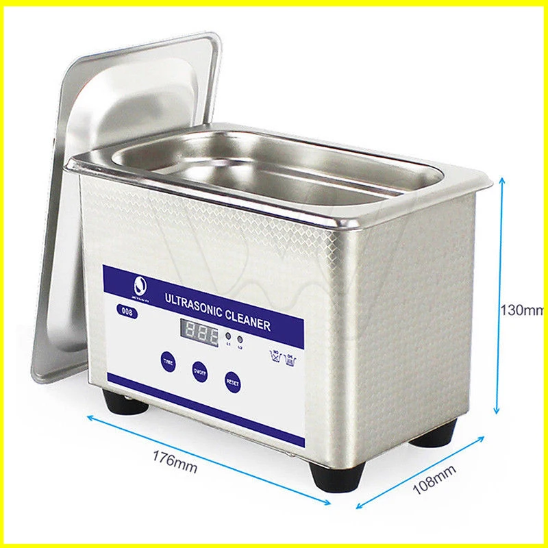 Dental Laboratory Equipment 800 mL Digital Ultrasonic Jewelry Clean Bathroom Glass Cleaning | Красота и здоровье